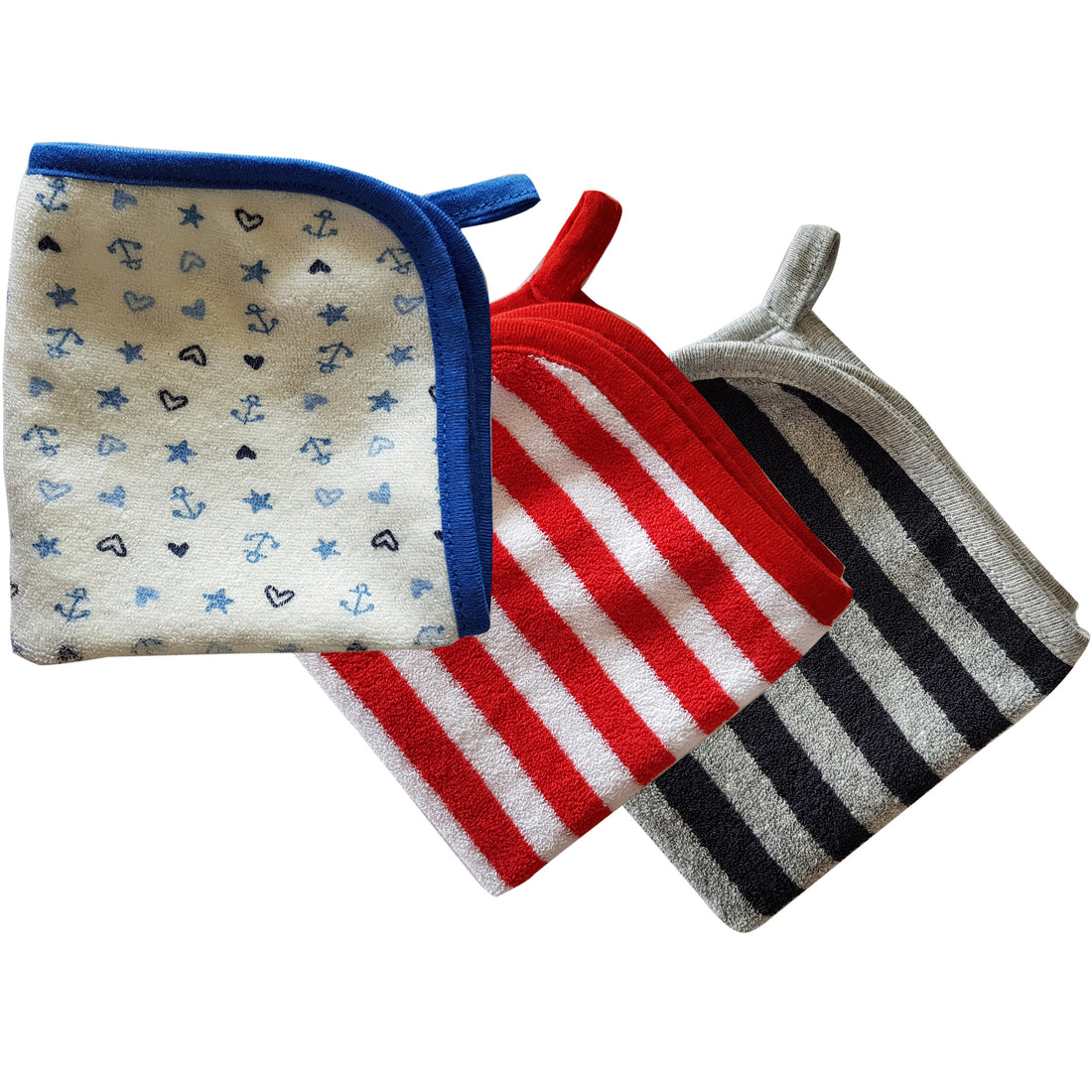 Set of 3 Washcloth