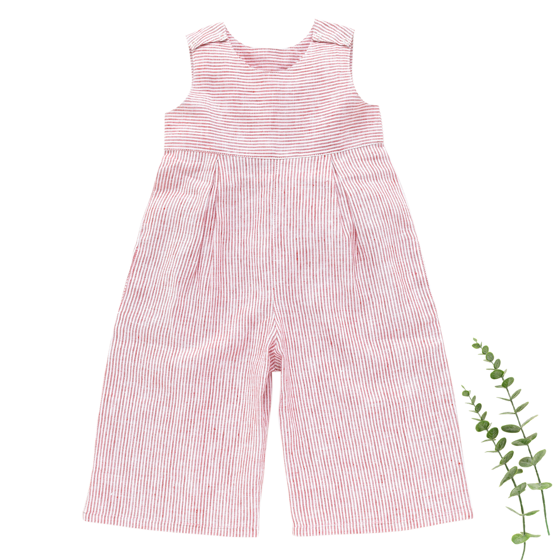 Pure Linen Dungaree (2-5 Years)
