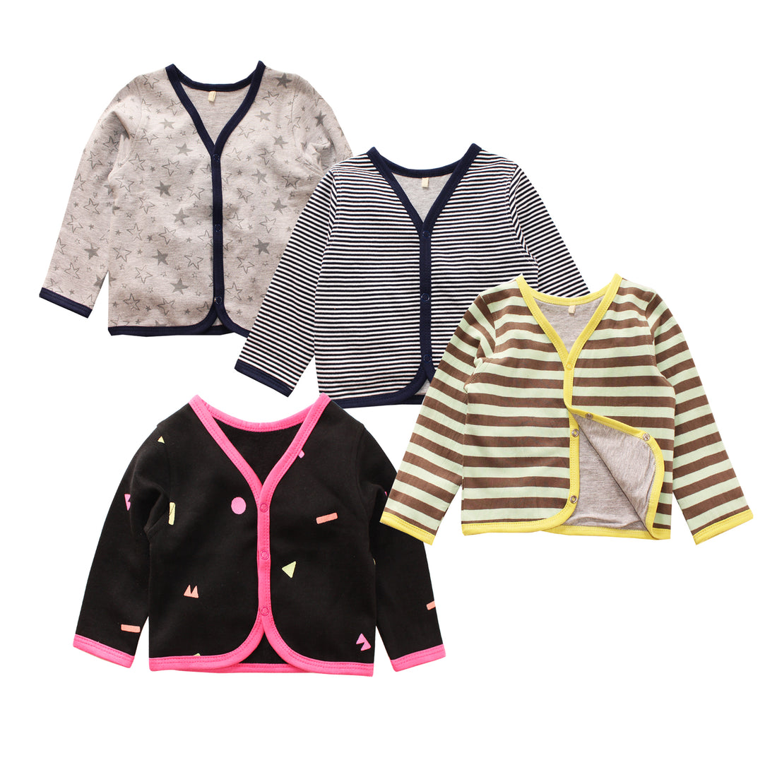 Assorted Jackets- 4 Pack (0-2 Yrs)