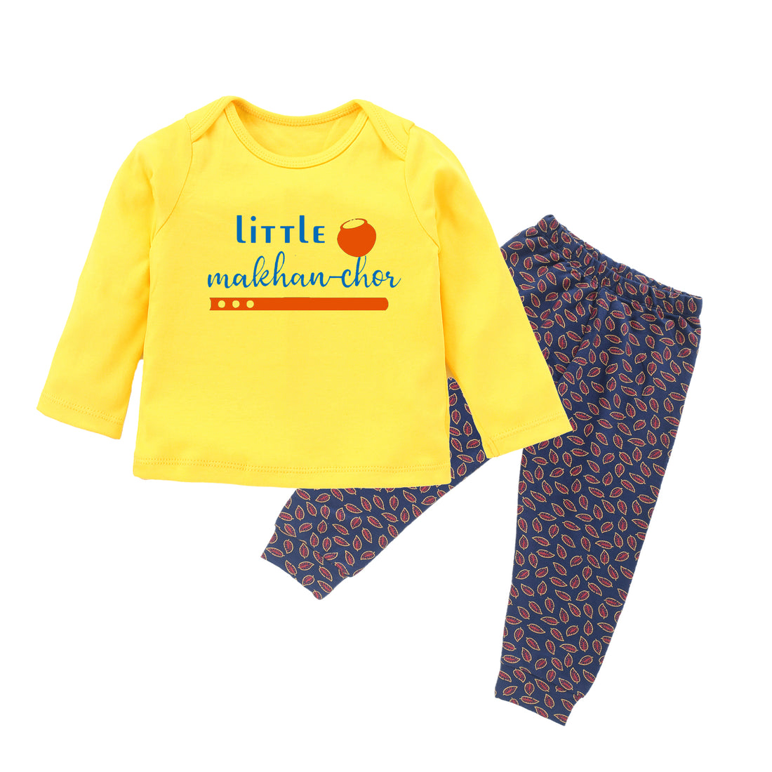 Krishna Janmashtami clothing Set (0-2 Yrs)