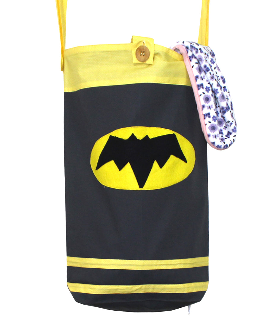 Laundry Bag for Kids, Door-Hanging Laundry Hamper, Small Size Kids Laundry Bag. Black - kadambaby.com