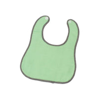 Set of 2 Muslin Bibs and Burp - kadambaby.com
