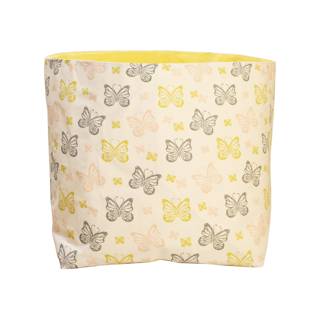 Fabric Toy Storage Bin- Little butterflies - kadambaby.com