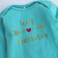 Birthday Onesies- Half birthday, 1st birthday, 2 yrs