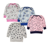 Assorted Sweatshirt- 4 Pack (0-2 Yrs)