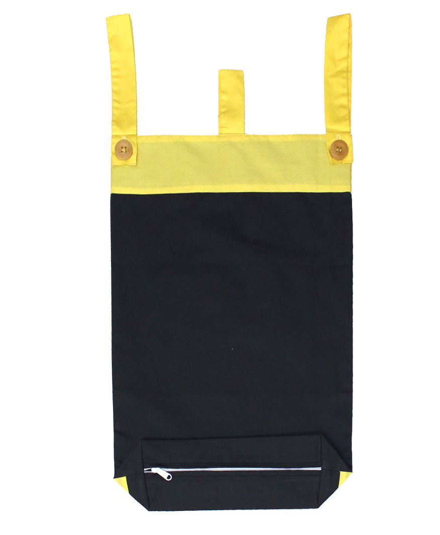 Laundry Bag for Kids, Door-Hanging Laundry Hamper, Small Size Kids Laundry Bag. Black - kadambaby.com