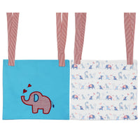 Set of 2 Crib/Bed Storage Pocket - Elephant - kadambaby.com